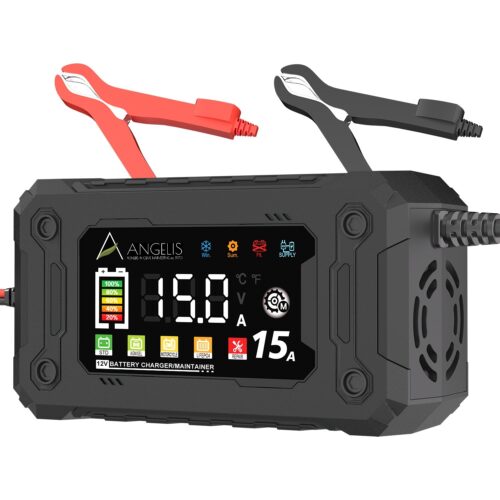 Cargador - Mantenedor de Baterías 12V-15A - Imagen 2