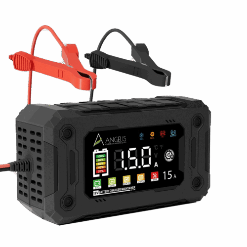 Cargador - Mantenedor de Baterías 12V-15A